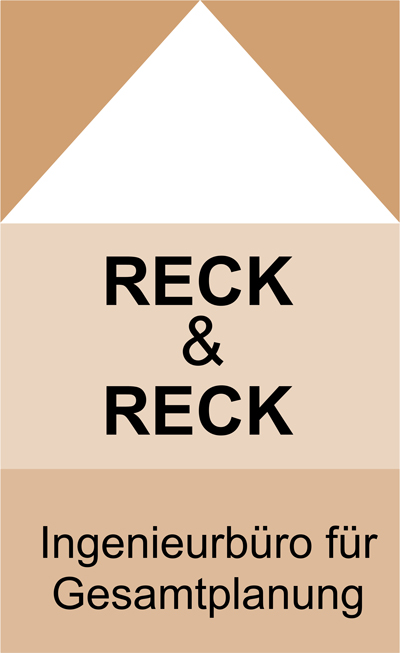 „Reck + Reck Ingenieurbüro für Gesamtplanung“-Logo, zur Startseite